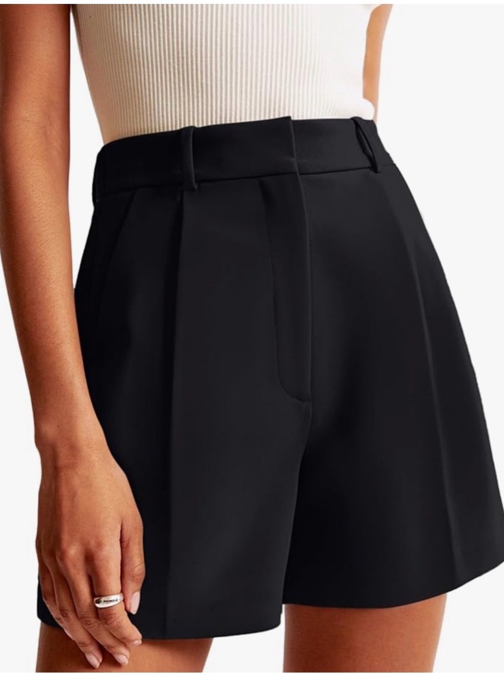Set of 2 NWT High-Waist Tailored Women's Shorts